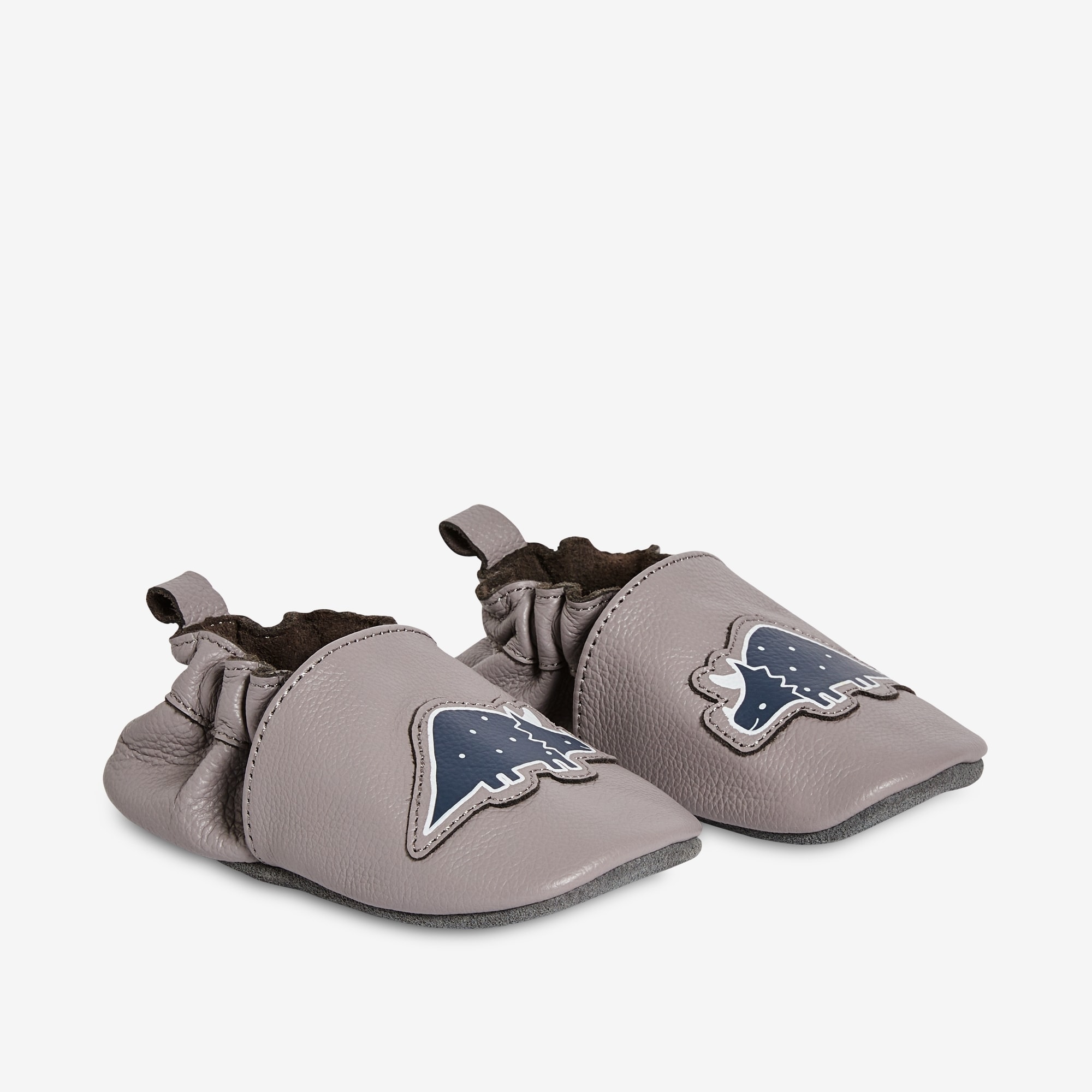 Baby Boys' Dino Footlets dans Grey Joe Fresh