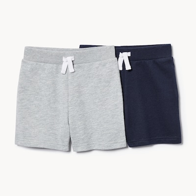 Lot de 2 shorts en tissu éponge pour bébés garçons - Marine