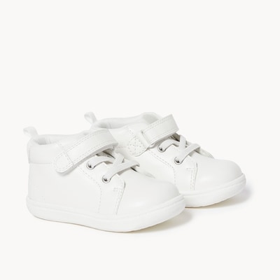 Baby Boys' High Top Sneakers - White