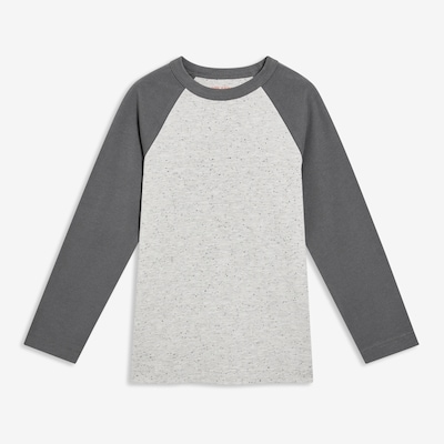 Kid Boys' Long Sleeve. - Slate Grey