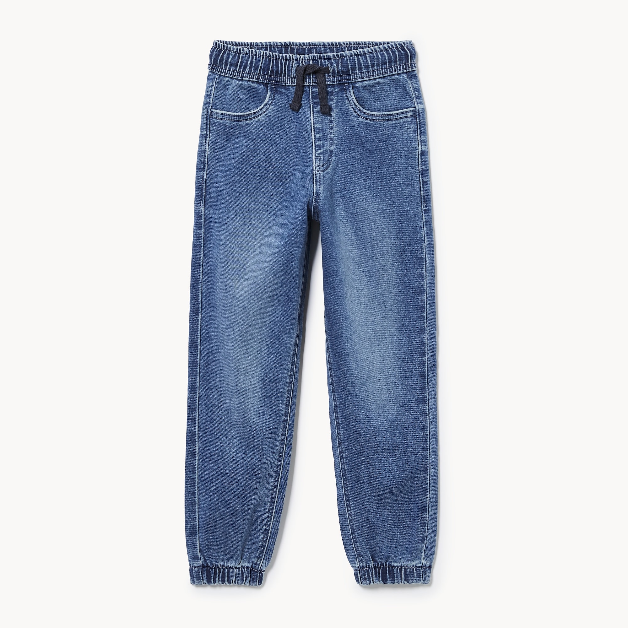 Kid Boys' Medium Wash Denim Jogger