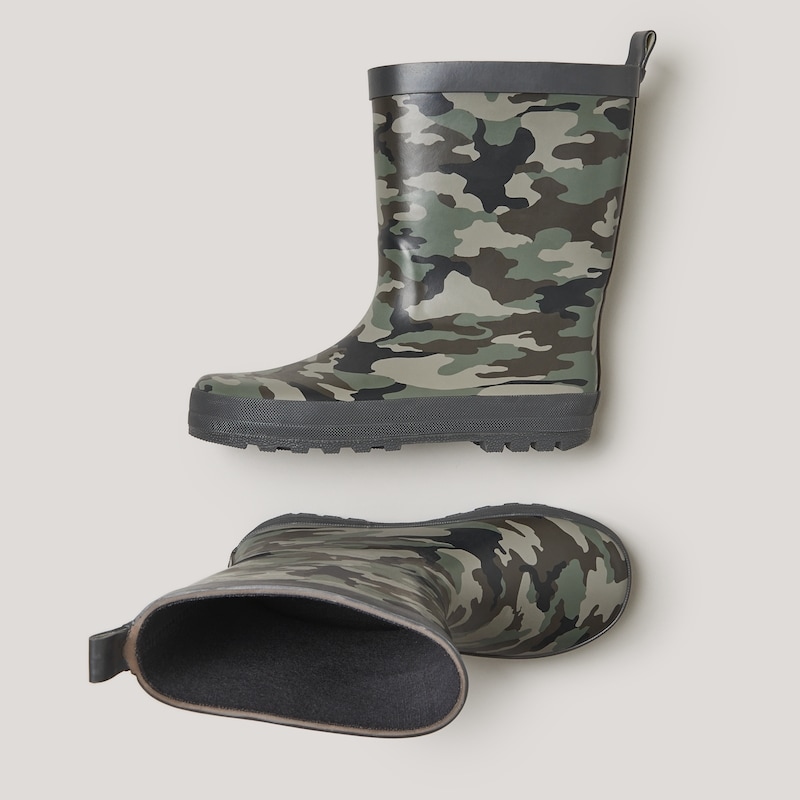 Kid Boys' Rubber Rain Boots