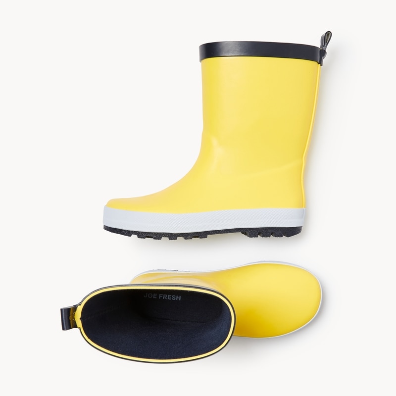 Kid Boys' Rubber Rain Boots