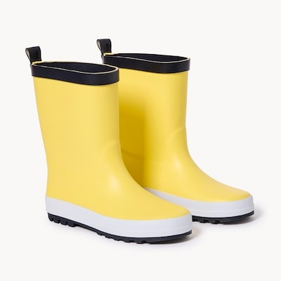 Kid Boys' Rubber Rain Boots - Yellow