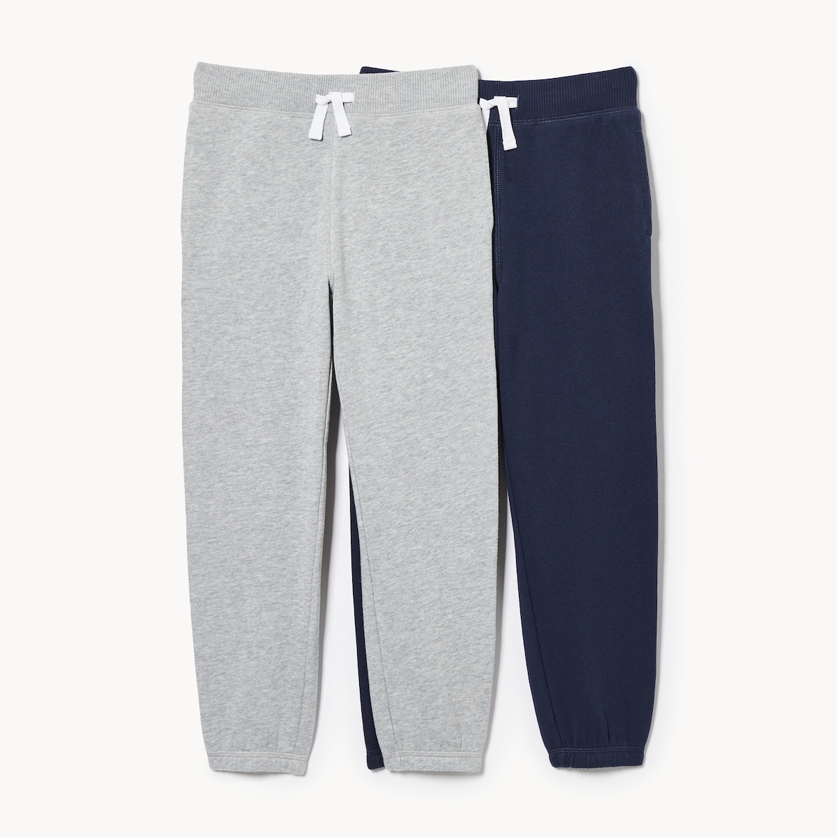 Kid Boys' 2-Pack Fleece Jogger - Light Grey Mix