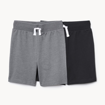 Kid Boys' 2-Pack Terry Short - JF Black
