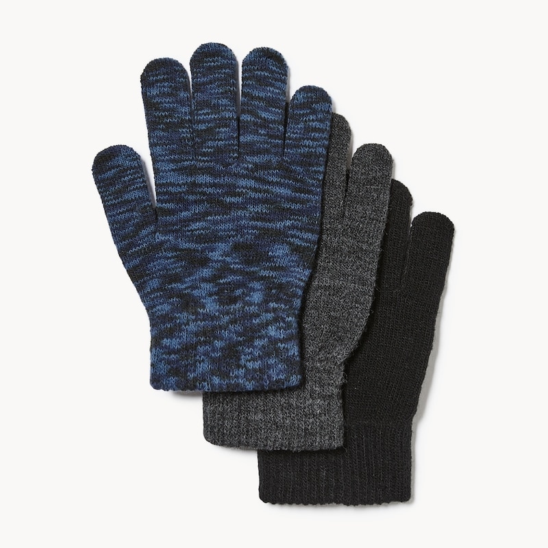 Kid Boys' 3-Pack Mini Gloves