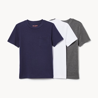 Ensemble de 3&nbsp;t-shirts d’uniforme pour enfants