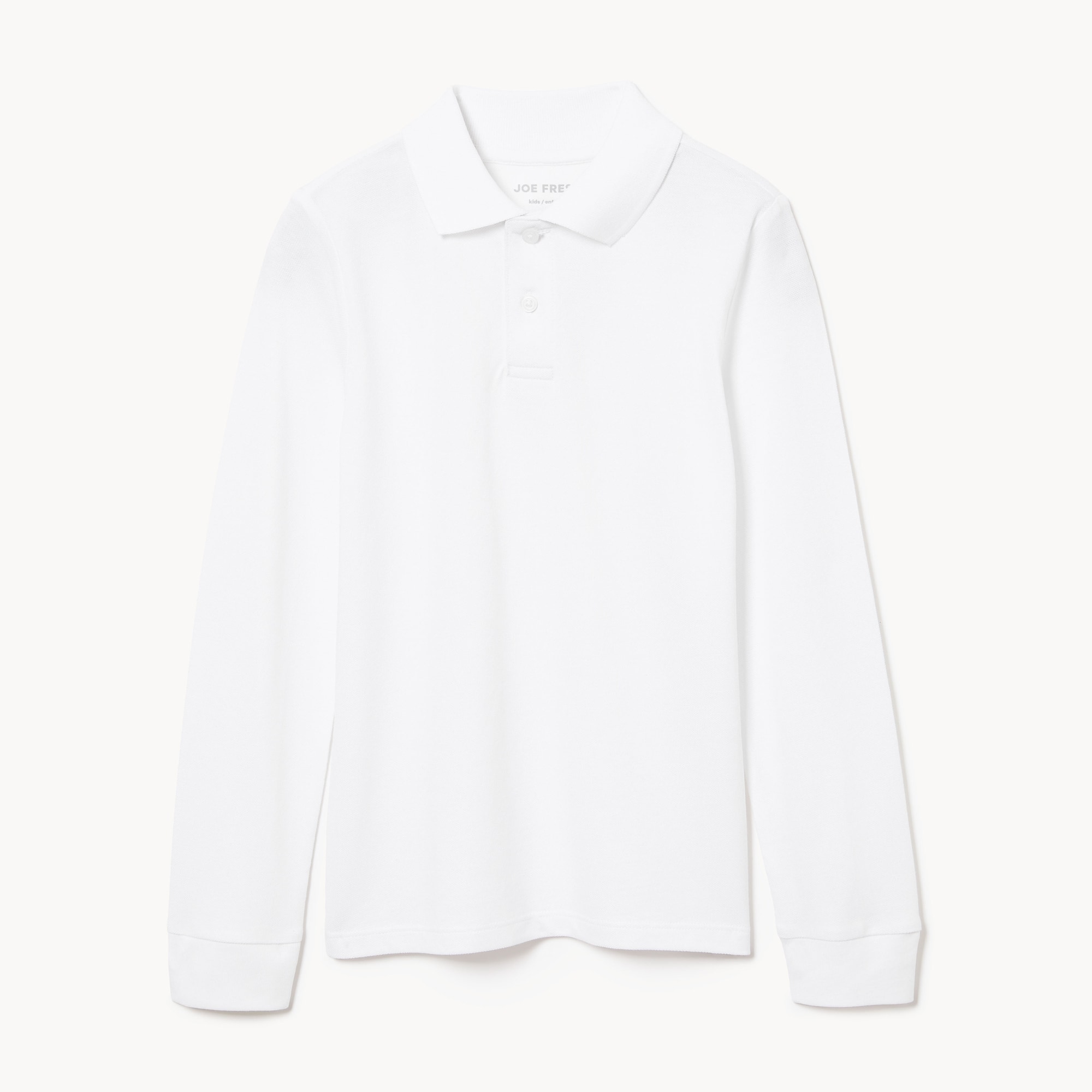Kid Boys' Uniform Long Sleeve Polo