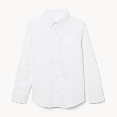 Kid Boys' Uniform Button-Up Shirt - White