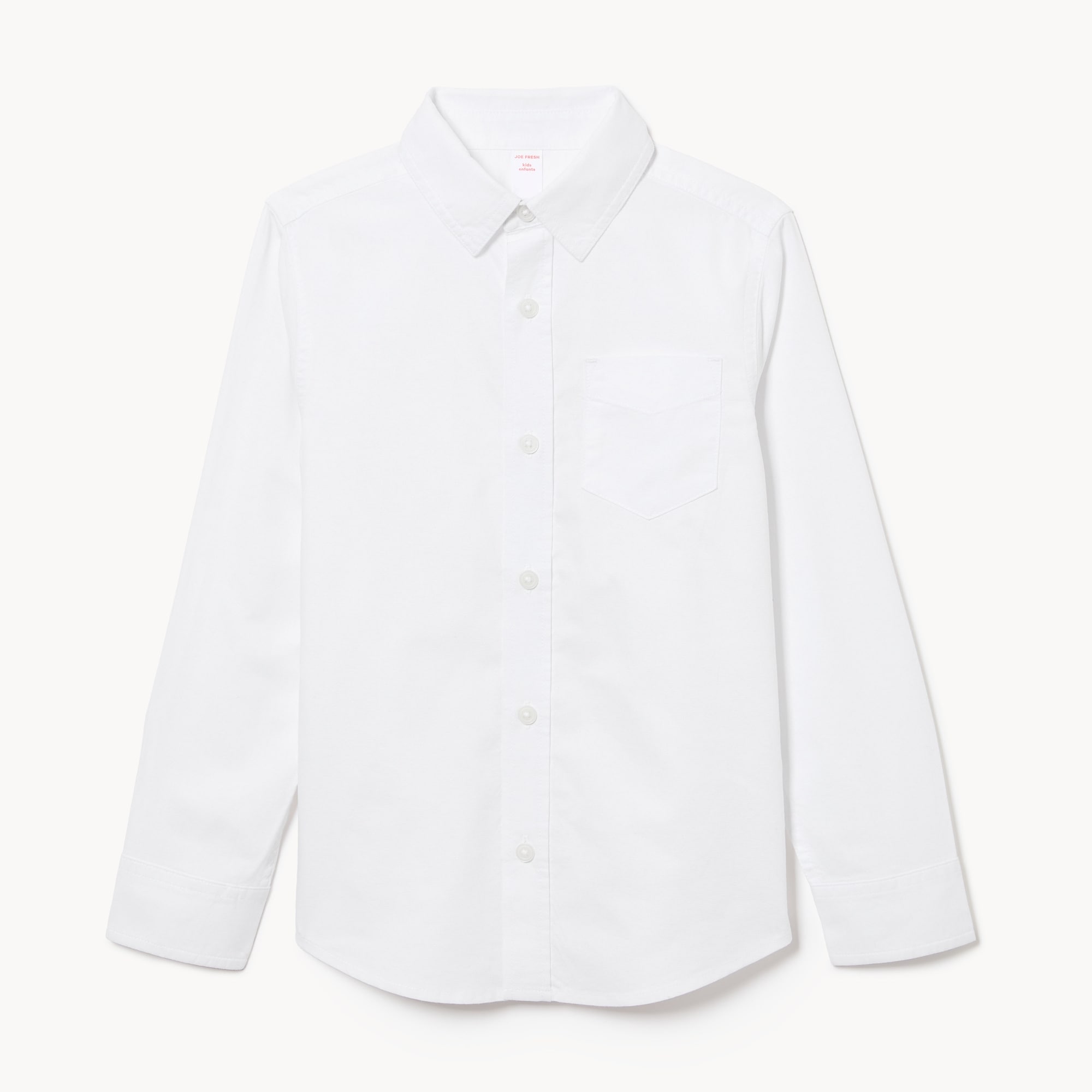 Chemise d’uniforme boutonnée pour enfants