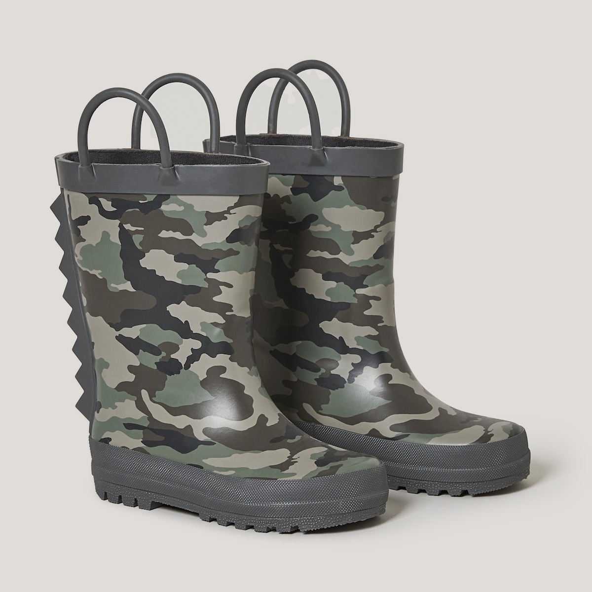 Toddler Boys' Rubber Rain Boots - Olive