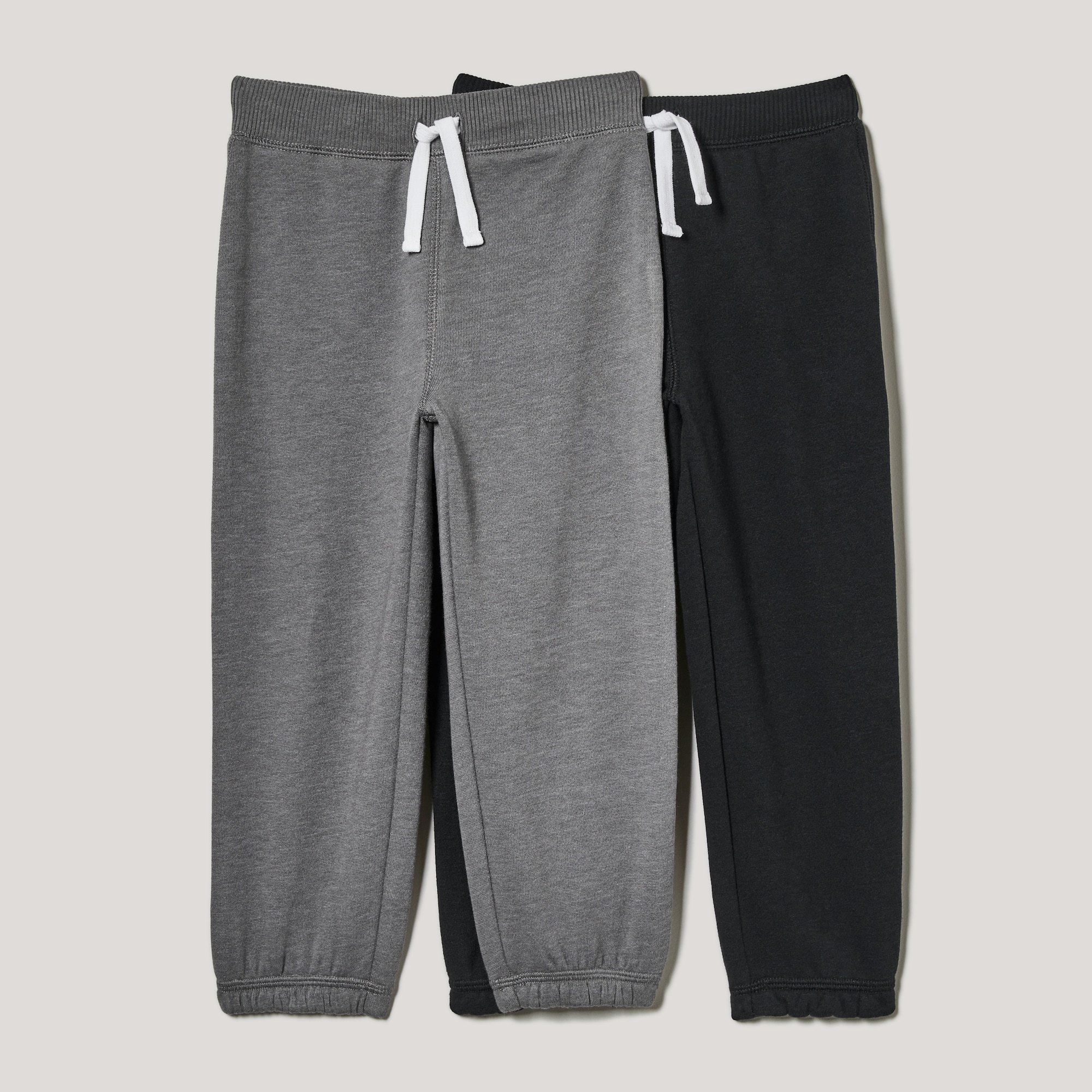 2 pant. de jogging en molleton pour petits garçons