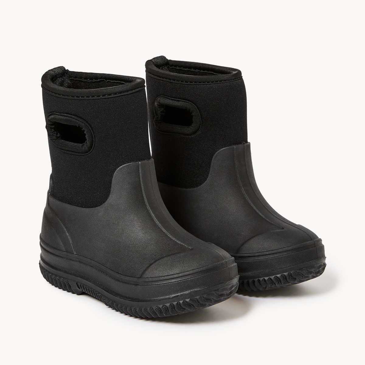 Toddler Boys' Neoprene Rain Boots - Black