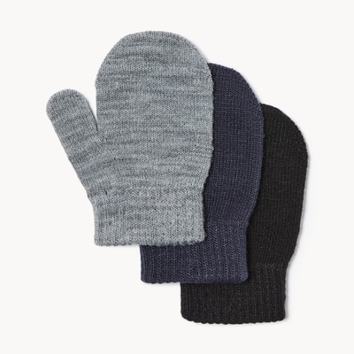 Joe Fresh Ens. 3 paires de mini-mitaines pour petits garçons 1 ea, 6,00 $/1ch