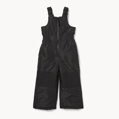 Pantalon de neige à plastron pour tout-petits - Noir JF