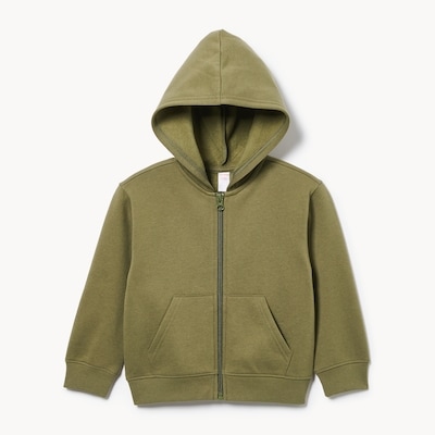 Joe Fresh Haut à capuchon en molleton à fermeture éclair 1 ea, 16,00 $/1ch