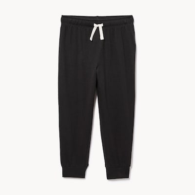 Pantalon de jogging en jersey pour petits garçons - Noir JF
