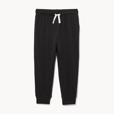 Pantalon de jogging en jersey pour petits garçons - Noir JF