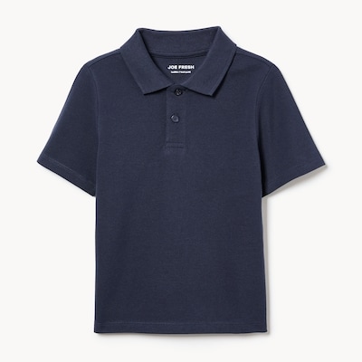 Toddler Boys' Uniform Polo - Dark Navy