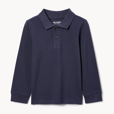 Joe Fresh Toddler Boys' Uniform Long Sleeve Polo 1 ea, $14.00/1ea