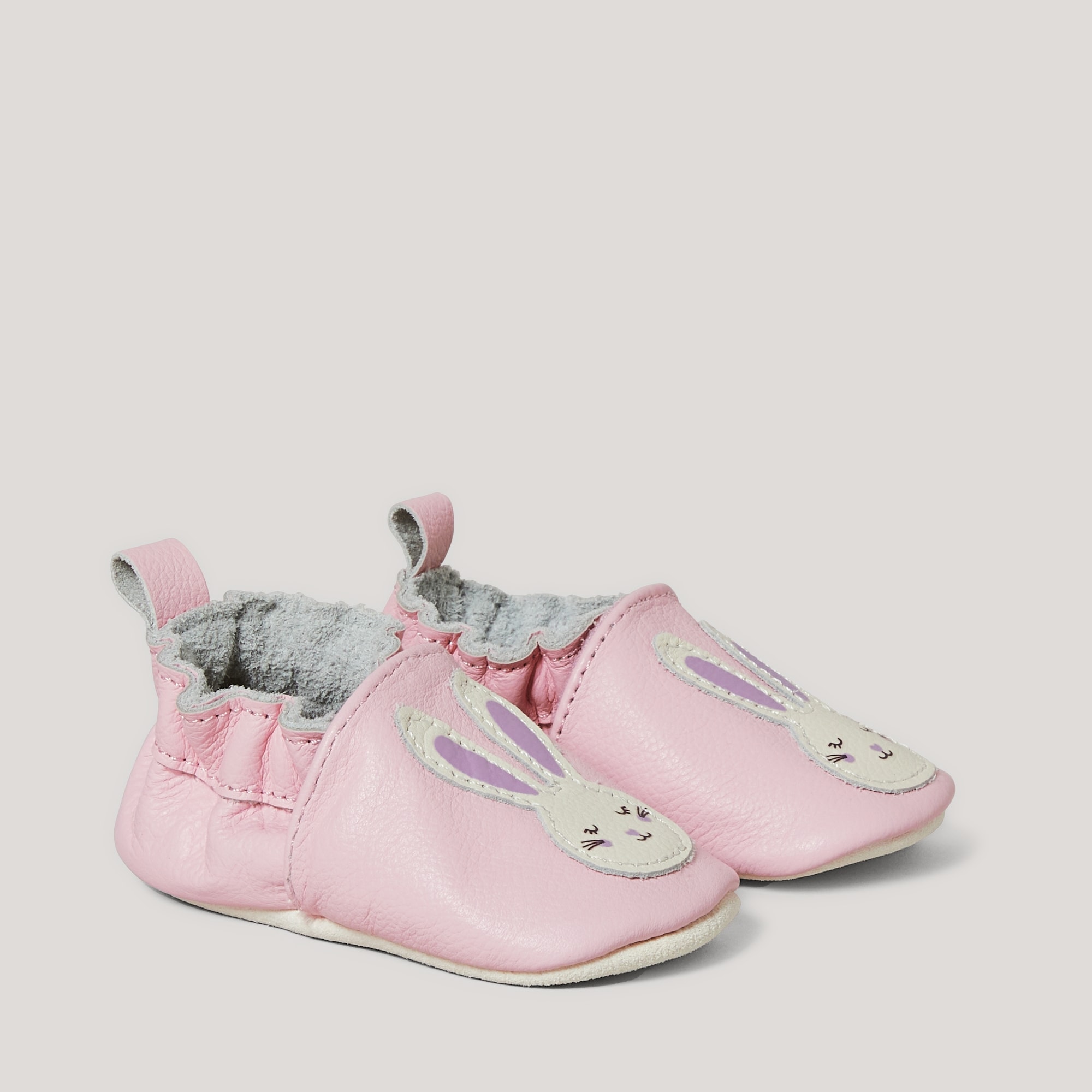 Baby Girls' Bunny Footlets