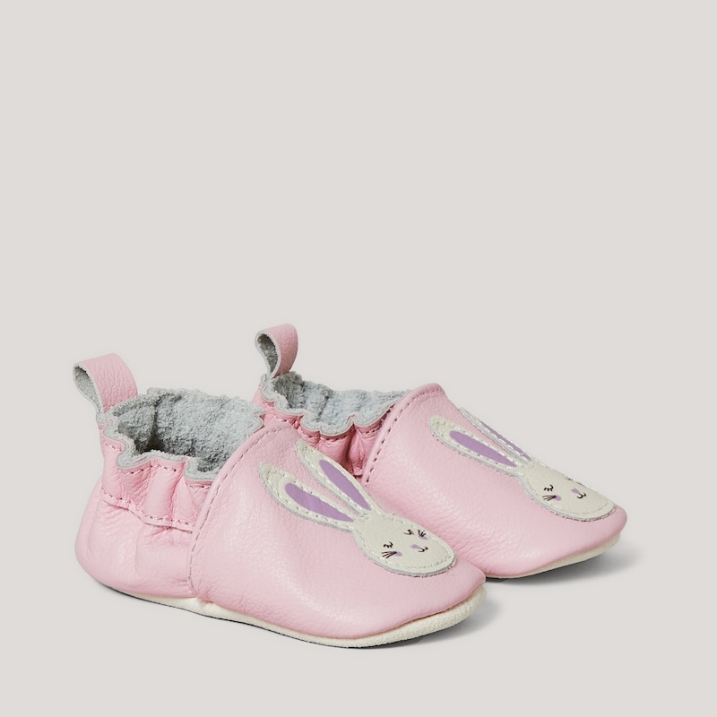 Baby Girls' Bunny Footlets