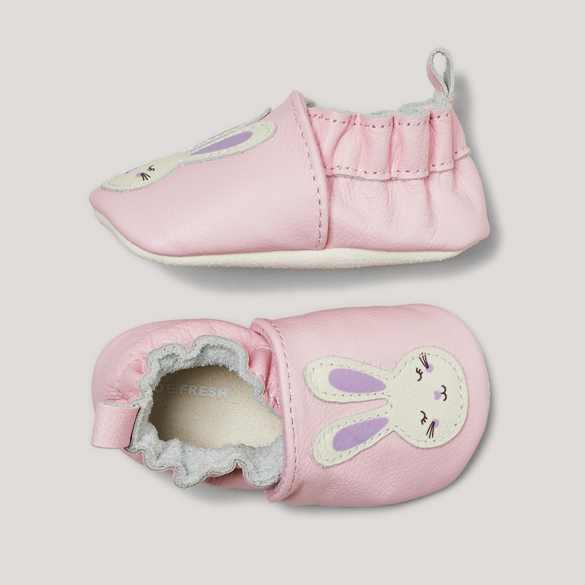 Baby Girls' Bunny Footlets