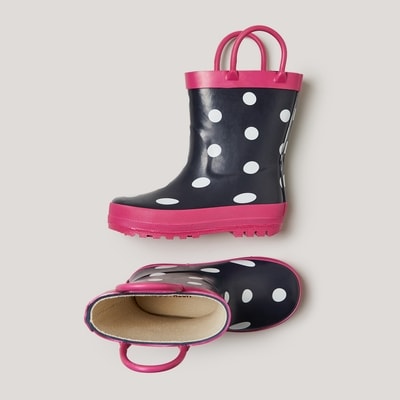 Baby Girls' Rubber Rain Boots