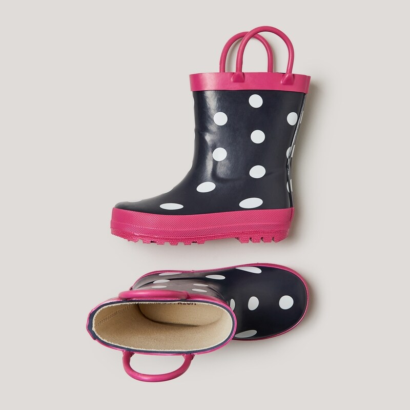 Baby Girls' Rubber Rain Boots