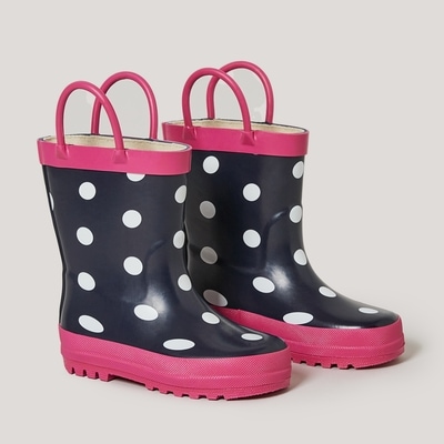 Joe Fresh Bottes de pluie en caoutchouc pour bébés filles 1 ea, 24,00 $/1ch
