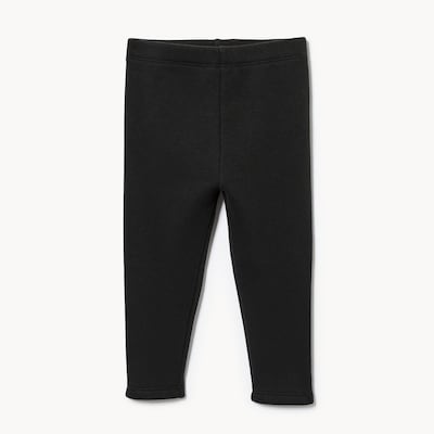 Baby Girls' Fuzzy Fleece Legging - JF Black