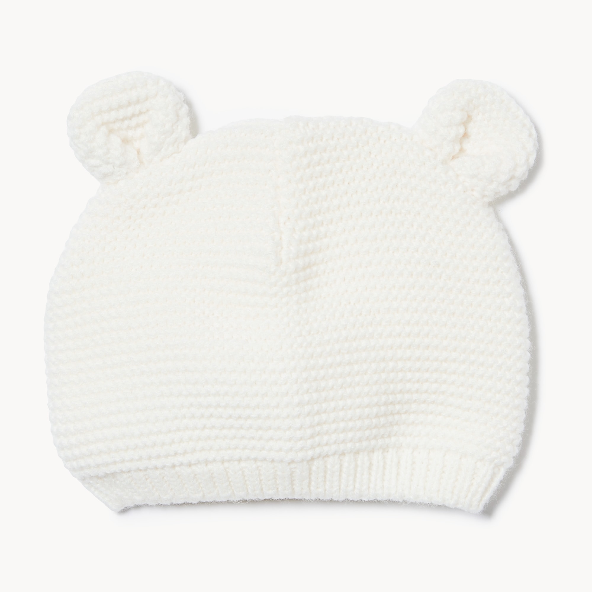 Baby Girls' Knit Beanie in Cream from Joe Fresh