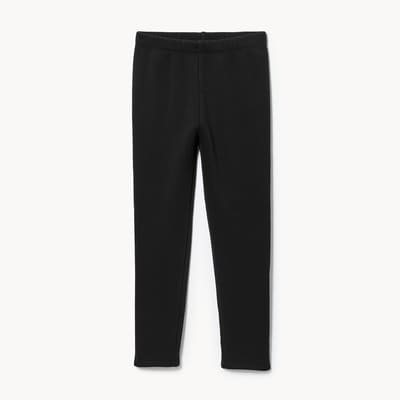 Legging en molleton duveteux pour filles