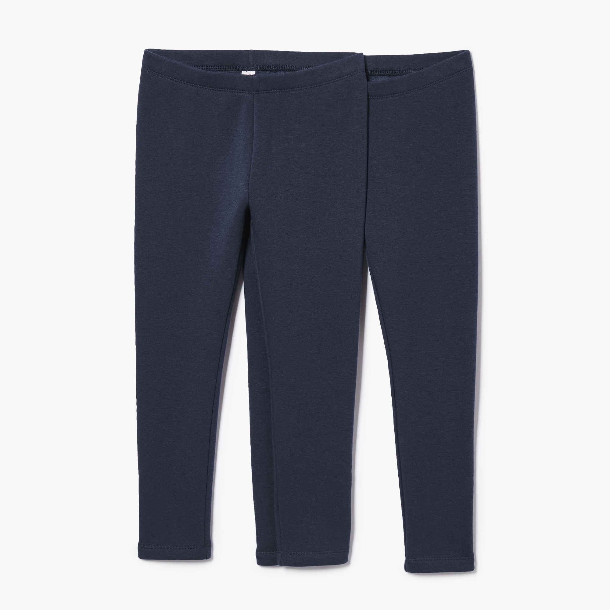 Ens. de 2&nbsp;leggings d’uniforme en molleton, filles