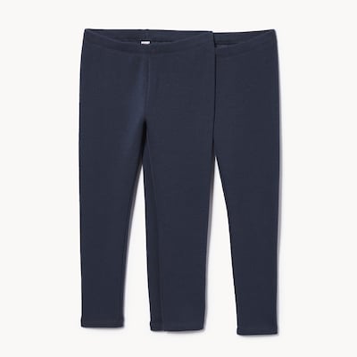 Joe Fresh Ens. de 2 leggings d’uniforme en molleton, filles 1 ea, 26,00 $/1ch