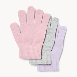 Joe Fresh Ensemble de 3 paires de gants pour filles 1 ea, 6,00 $/1ch