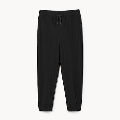 Kid Girls' Active Woven Jogger - JF Black