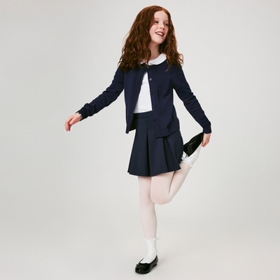 Cardigan d’uniforme pour filles - Marine foncé