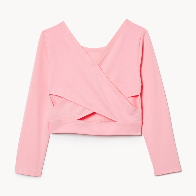 Toddler Girls' Active Dance Cropped Top