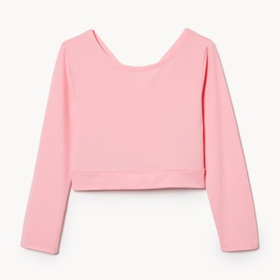 Toddler Girls' Crop Active Top