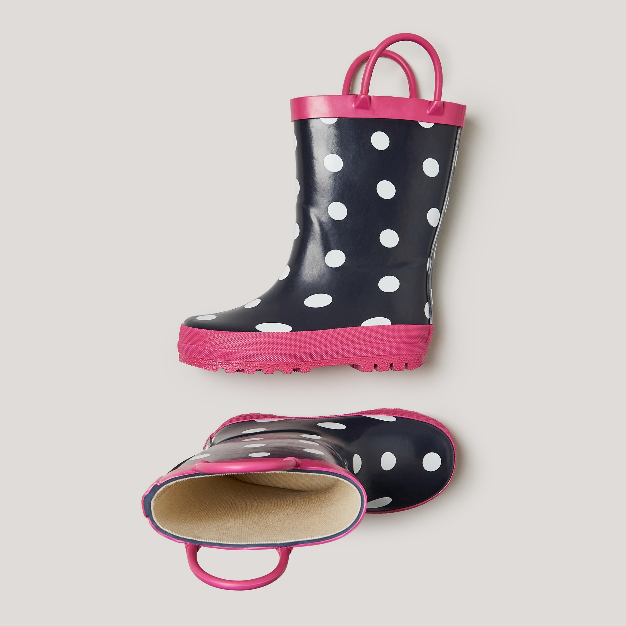 Toddler Girls' Rubber Rain Boots