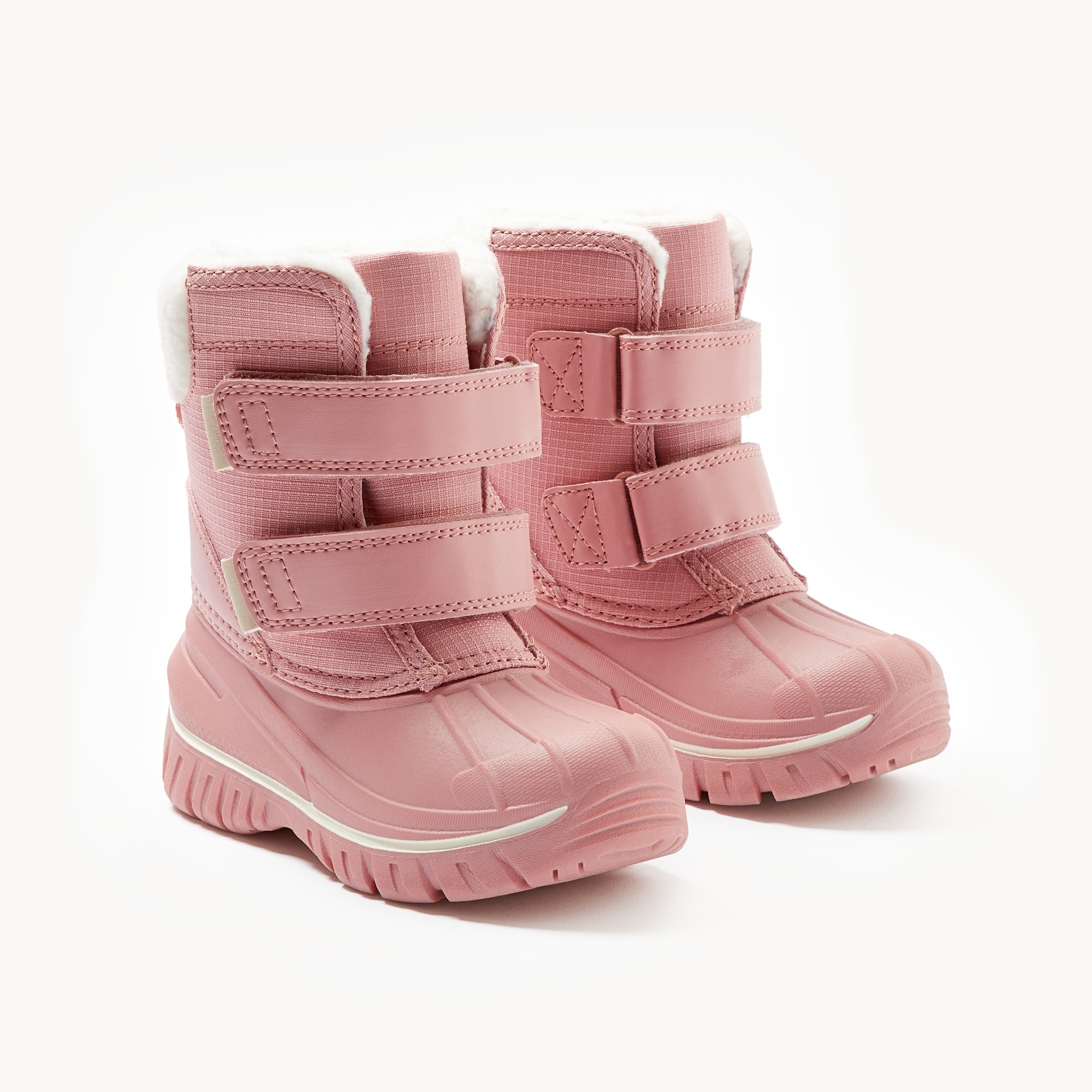Pink Winter Boot For Girl Girls' Pink Winter Ankle Boots With Fur