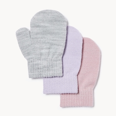 Joe Fresh Toddler Girls' 3 Pack Mittens 1 ea, $6.00/1ea
