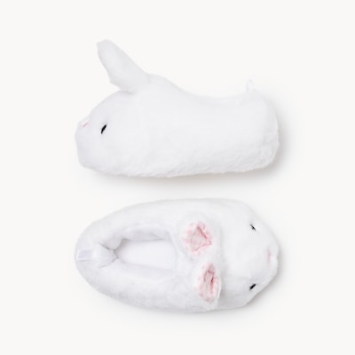 Pantoufles à motif de lapin pour petites filles
