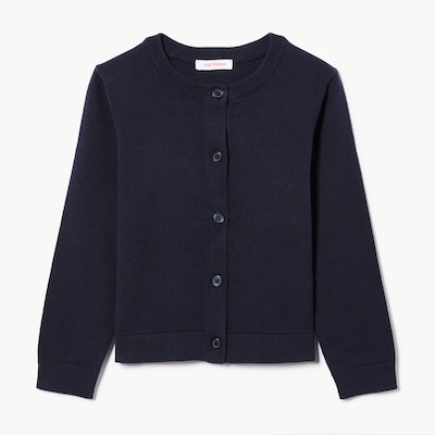 Toddler Girls' Uniform Cardigan - Dark Navy