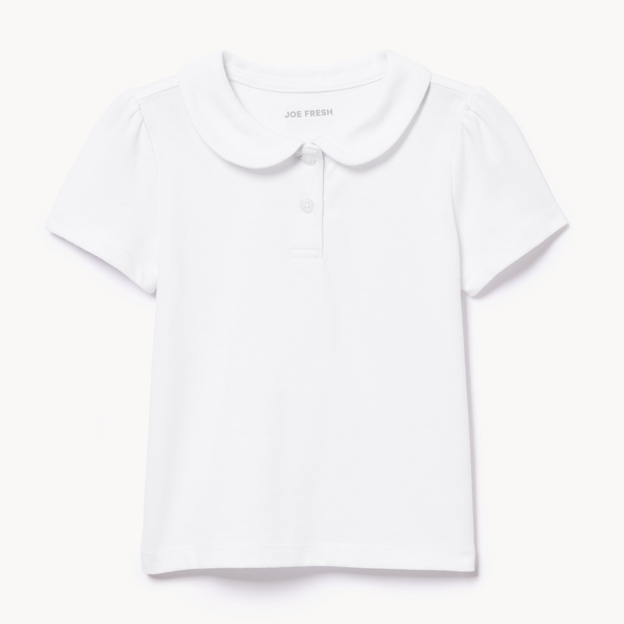 Toddler Girls' Collared Uniform T-Shirt
