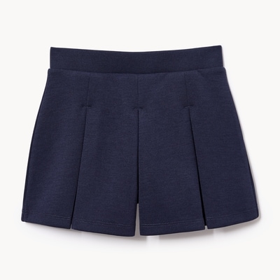Toddler Girls' Pleated Uniform Skort - Dark Navy