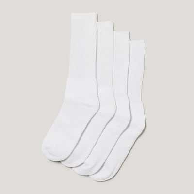 Joe Fresh Ens. de 4Â paires de chaussettes tube pour hommes 1 ea, 5,00Â $/1ch