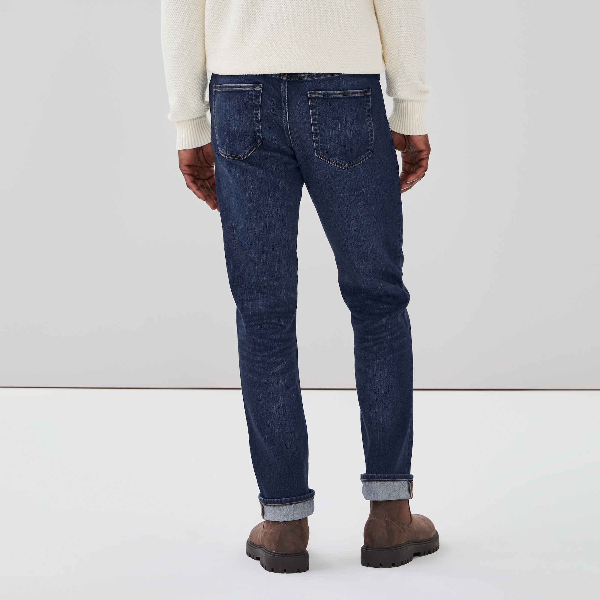 Men's Dark Wash Slim Fit Jean